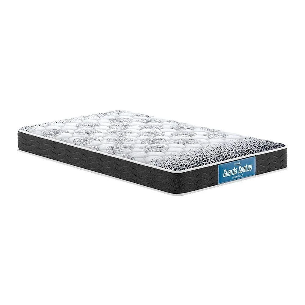 Colchão Solteiro Espuma Prómiddle DF D28 88x188x26cm Preto Probel