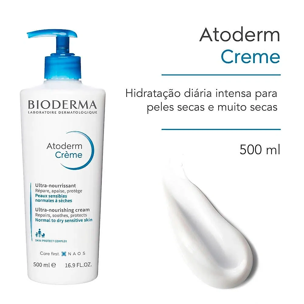 Miniatura Atoderm Ultra Bioderma Creme Hidratante 500ml