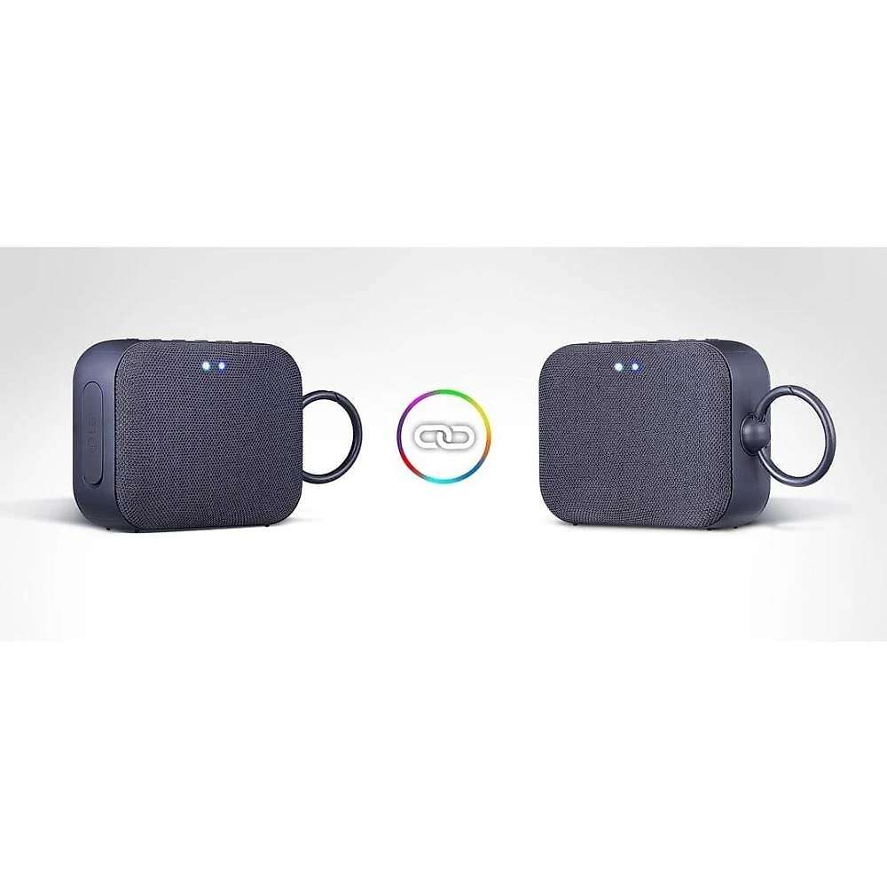 Caixa de som portátil lg xboom go pn1 3w rms bluetooth bateria 5h preta