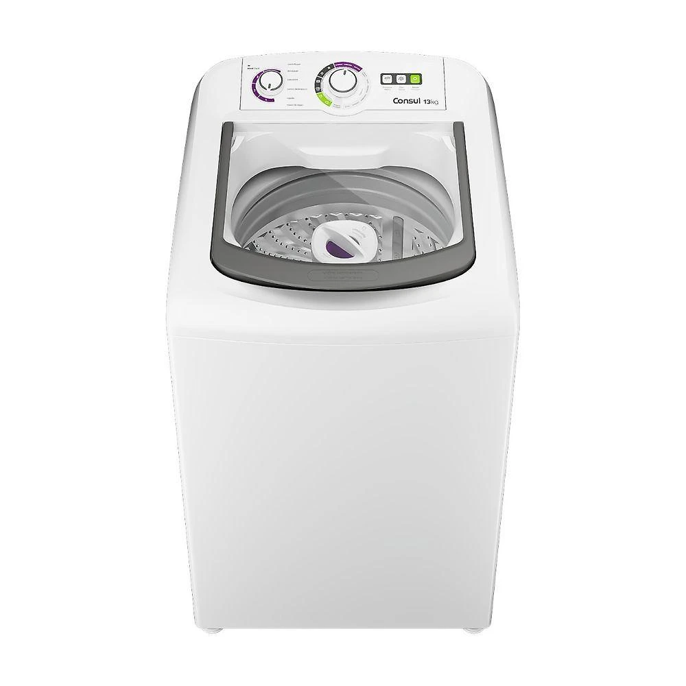 Maquina de Lavar Consul CWH13ABANA 13kg Automatica Dosagem Economica Branco 110V