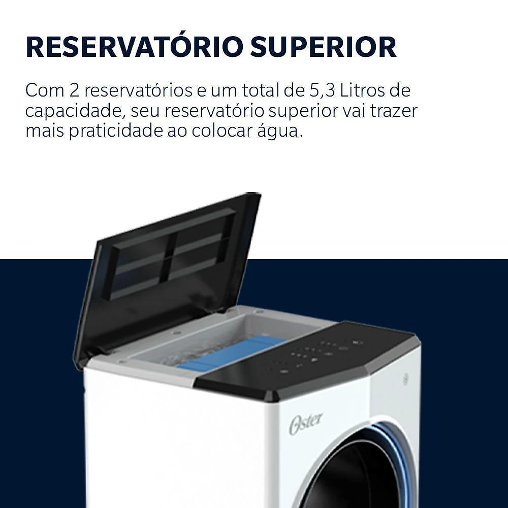 Climatizador de ar oster portátil 4 em 1 5,3l 220v
