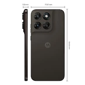 Smartphone Motorola Moto G77 5G 256GB 8GB RAM Tela 6.8" Câmera Dupla 108MP Extreme AMOLED Black Olive