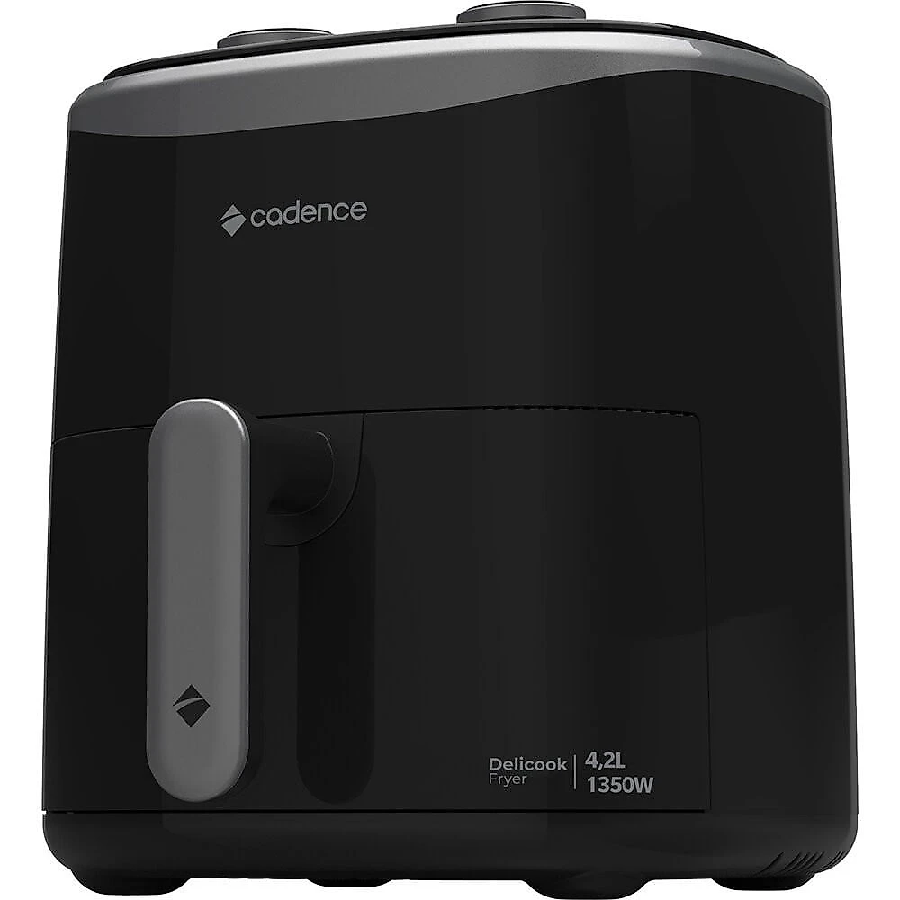 Fritadeira Air Fryer 4,2 Litros Cadence Delicook Fryer FRT420 Preto - 110V