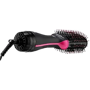 Escova Secadora Britânia BEC02PR Cabo Giratório Bivolt 1300W - Preta e Rosa