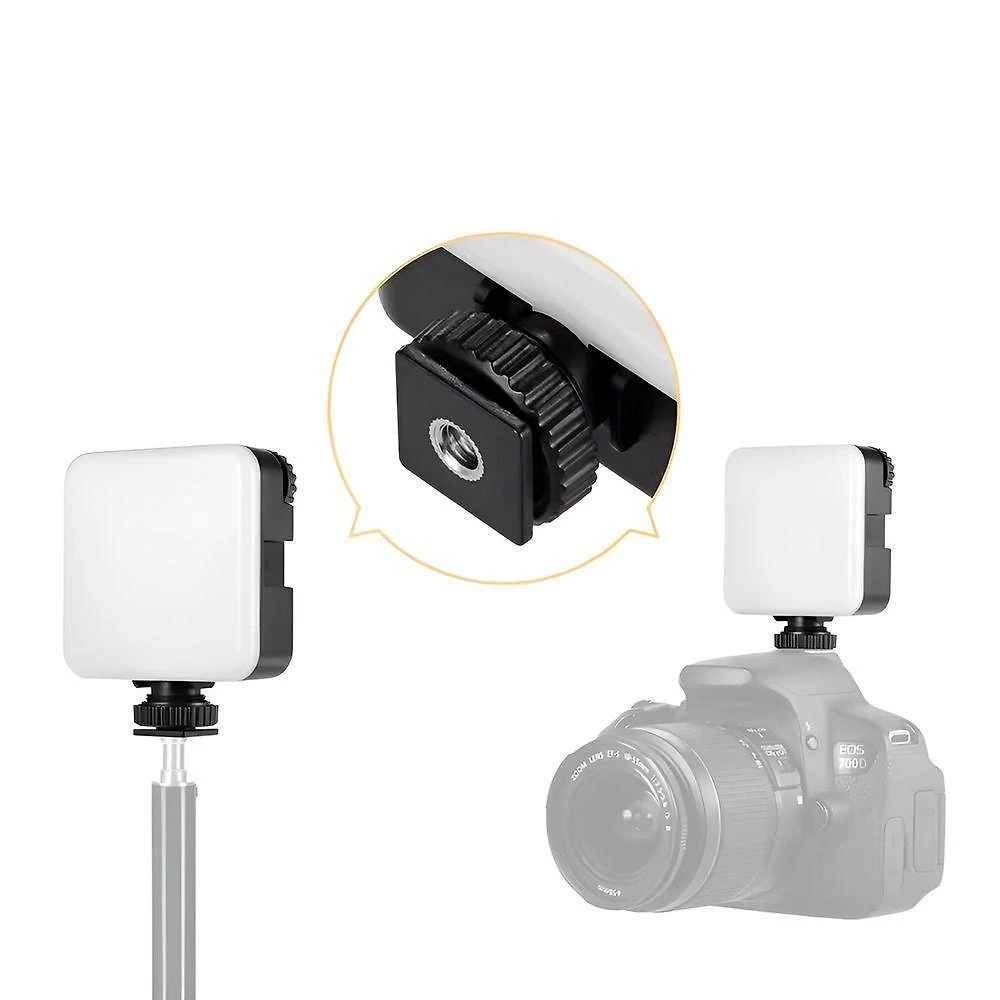 Mini Luz Led Portátil Rgb para Fotos e Vídeos com Controle de Matiz Saturação e Brilho