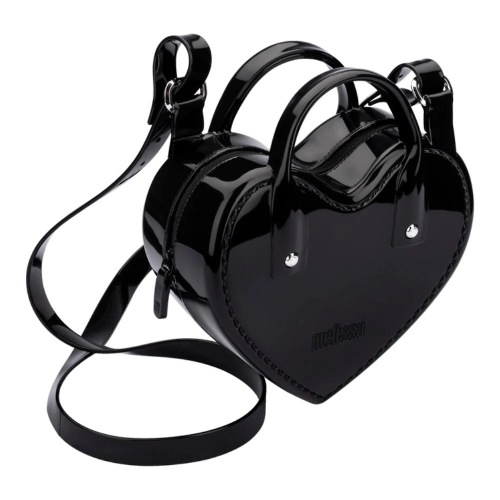 Miniatura Bolsa Melissa Heartbeat Bag Preto