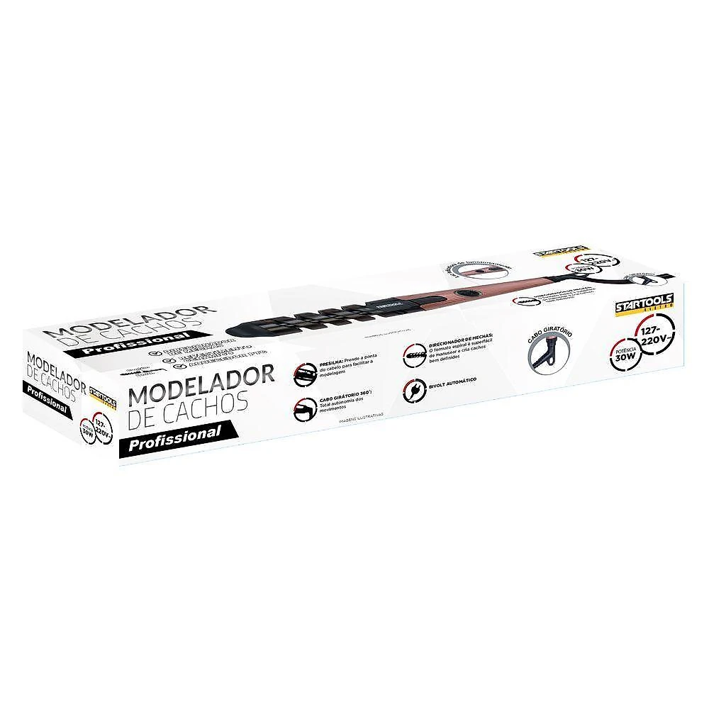 Modelador de Cachos 30W Startools Rosa Bivolt