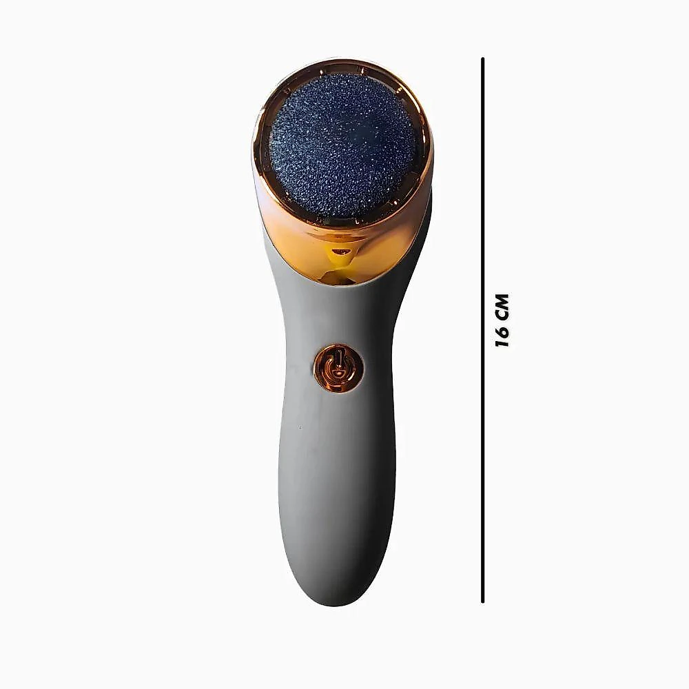 Kit Removedor Elétrico De Calos Para Pés - Cinza