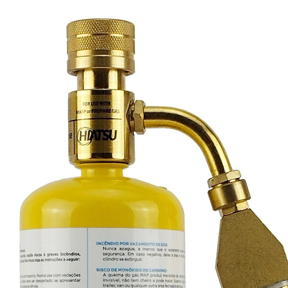 Maçarico Portátil Bico Duplo +gás Map 1 Unidade