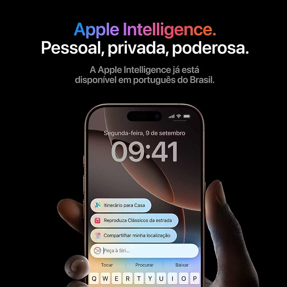 (Usado) iPhone 16 Pro 128 GB, Titânio Natural