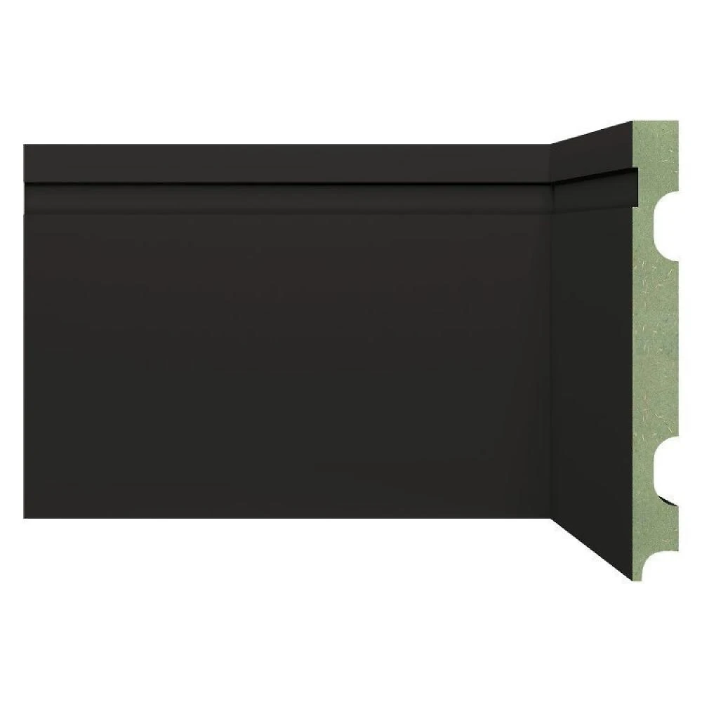 Kit Rodapé de MDF 40 Barras Frisadas de 15cmX2,40m Rende 96 Metros