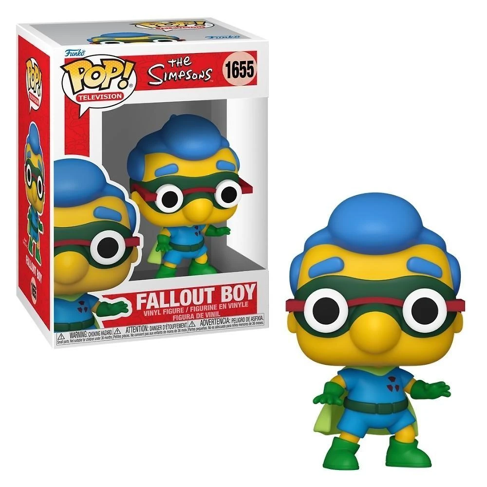 Boneco Funko Pop! Os Simpsons - Milhouse Como Fallout Boy