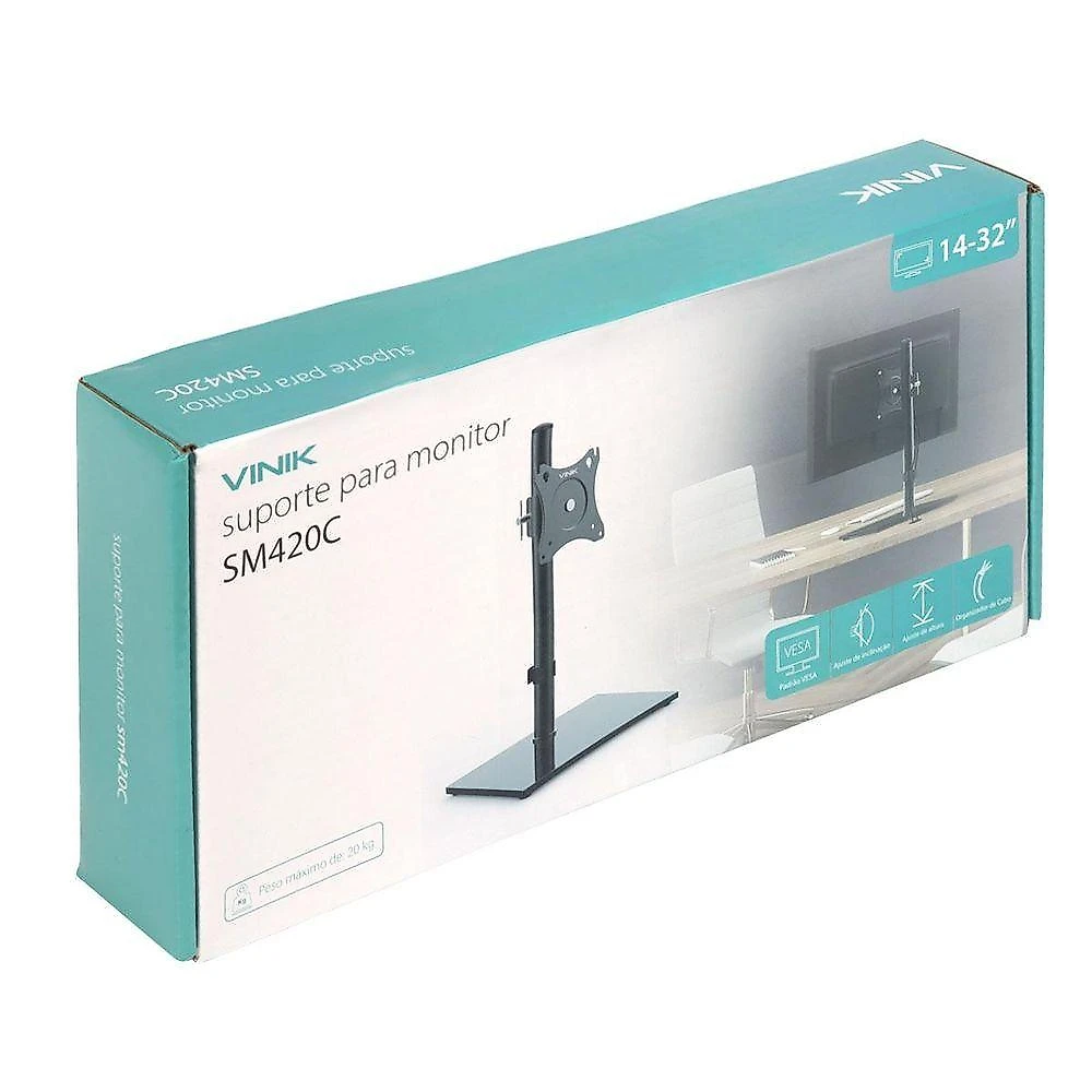 Suporte Para Monitor 14" A 32" Vesa 100x100 - Sm420c