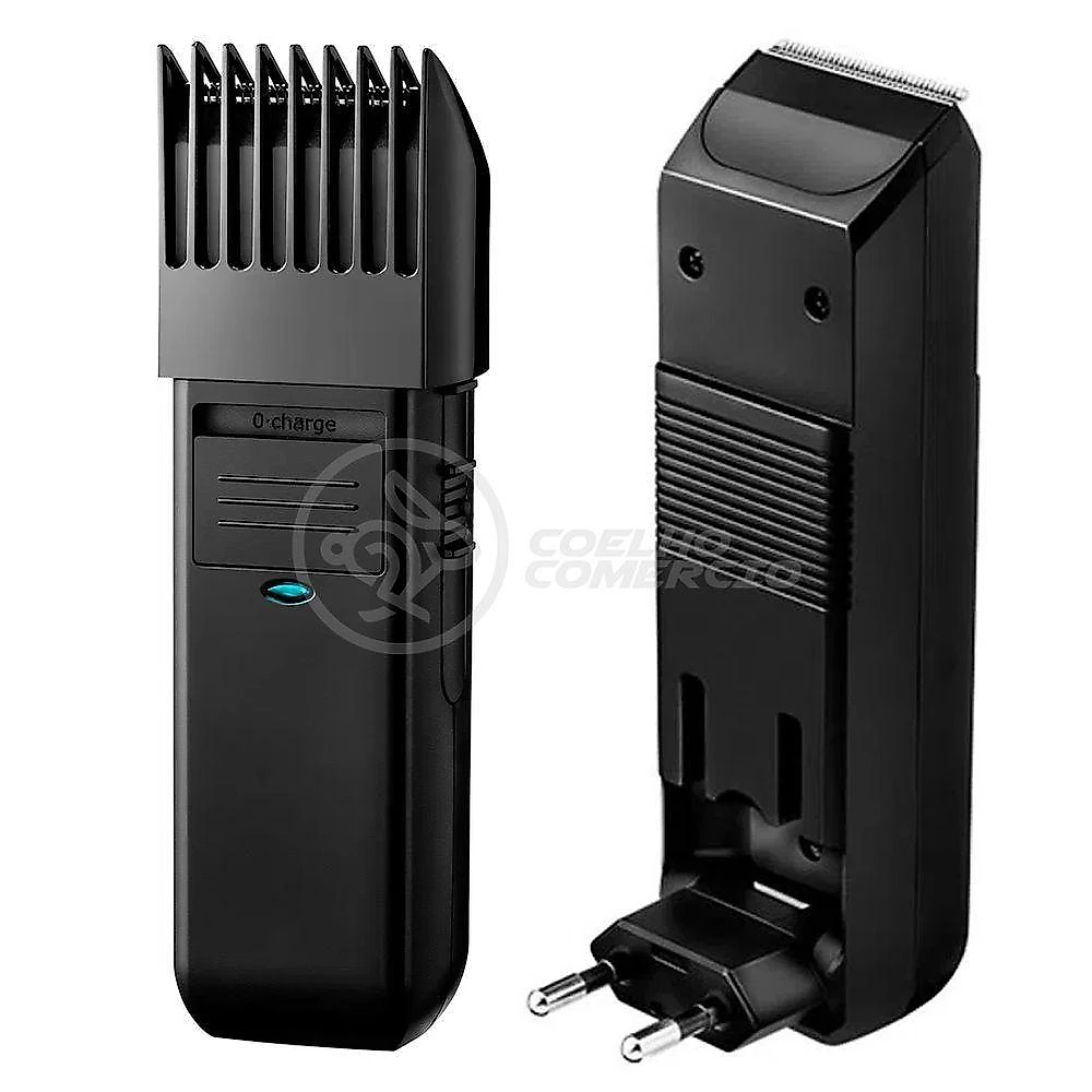 Máquina De Cabelo Aparador Acabamento Barba Pezinho Pelos Bivolt