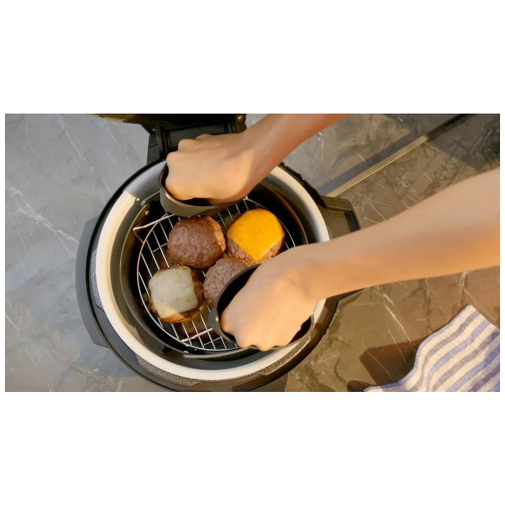 Inserto de Cesto Ninja AOP102 Cook & Crisp para Air Fryer Foodi Dobra a Capacidade