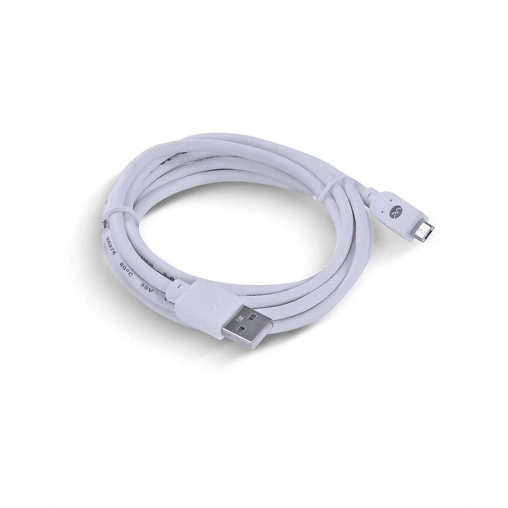 Cabo USB X Micro USB Vinik MUSB-2 para Dados e Recarga USB 2.0 Branco 2M 1 Unidade