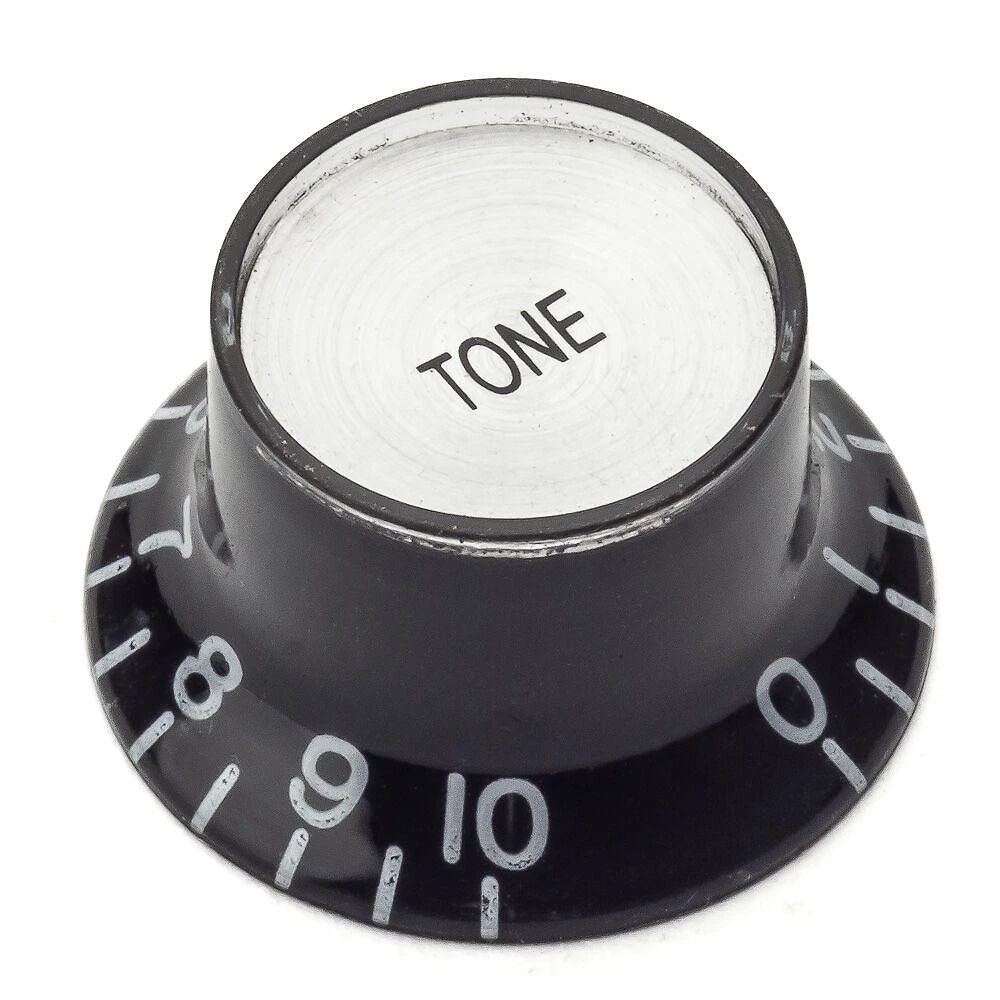 Kit 3 Knobs Plásticos KSG-TON-BKCR Tonalidade Preto e Cromado Spirit