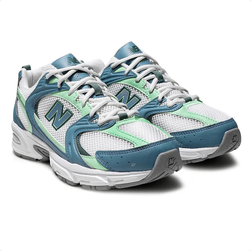 Miniatura Tênis New Balance 530 Unissex Azul / Verde - 34