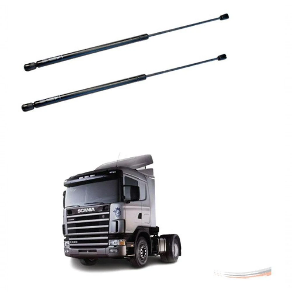 Par de Amortecedor da Grade do Capô Série 4 [F103] para Scania R 2004 a 2008 Amortex
