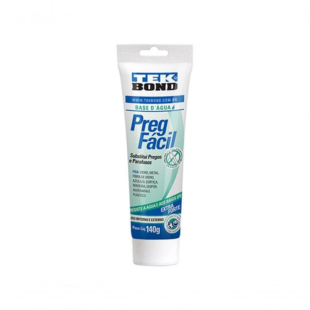 Preg Facil Tekbond Base Agua 140G-94Ml Blist (Prego Liquido)