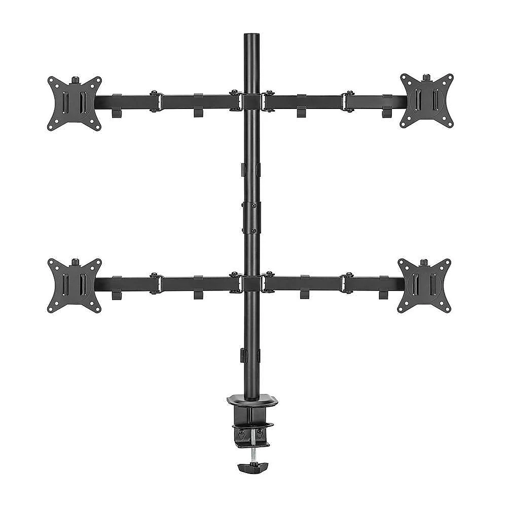 Suporte para Monitores Smq440c para 4 Telas 17 a 32 com Instalação Vertical Preto Vinik