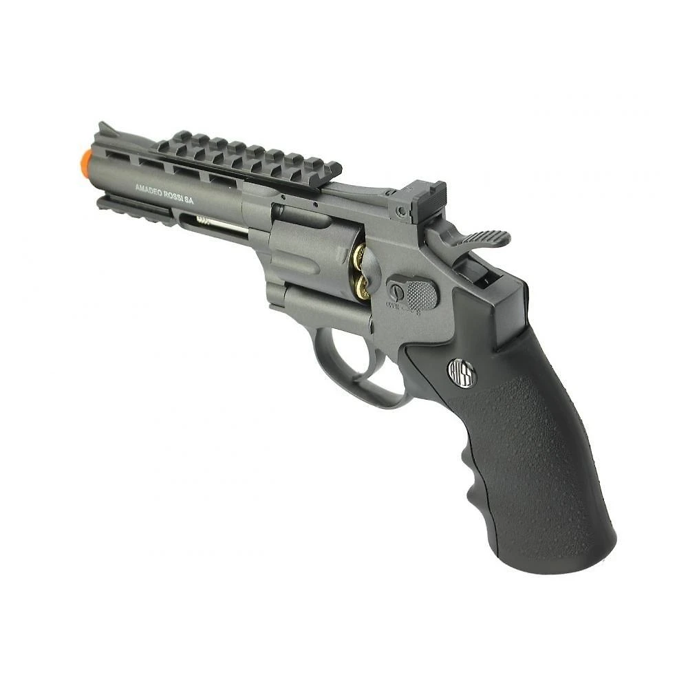 Miniatura Revolver 38 Airsoft Co2 6 Tiros 4 Rossi Full Metal 6.0