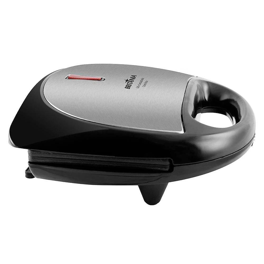 Grill e sanduicheira britânia crome inox 220