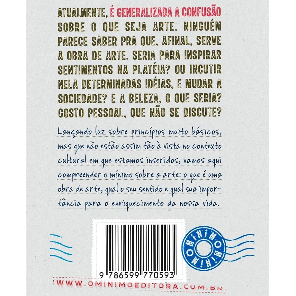 Miniatura O mínimo sobre arte ( Roberto Mallet )