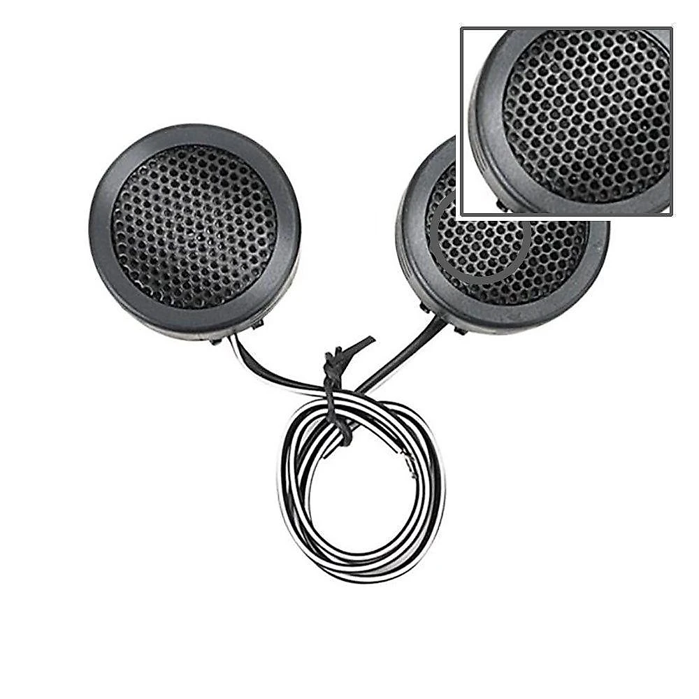 Tweeter Permak 242 para Som Automotivo 160W Bivolt Preto Alta Performance