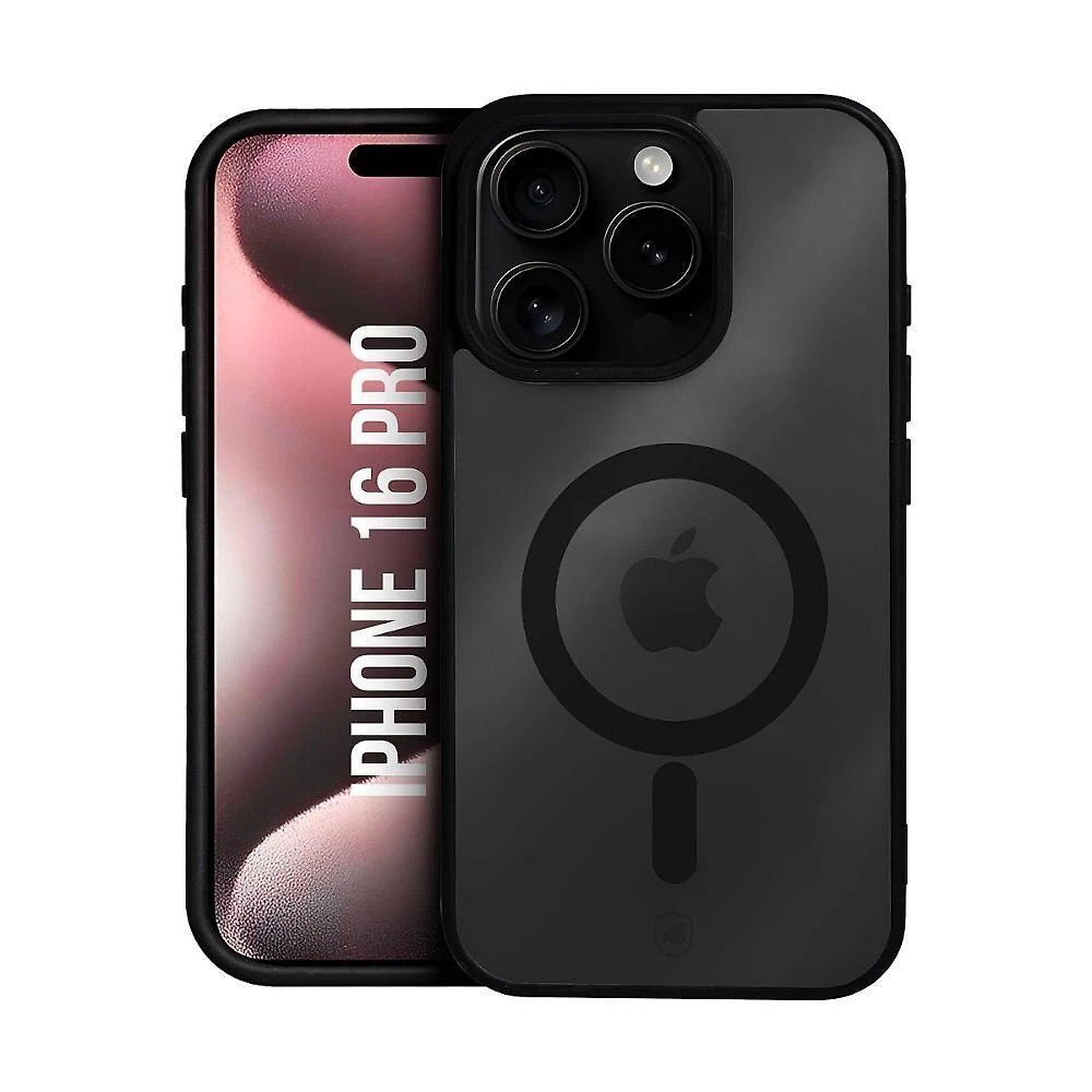 Capa Case Capinha Magsafe Para Iphone 16 Pro - Preta - Gshield