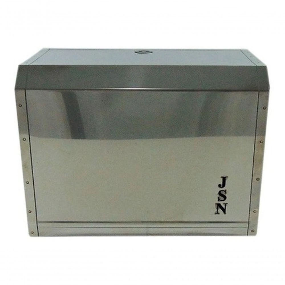 Porta Papel Toalha M1i em Aço Inox com Abertura Frontal para Folhas Interfolhadas Inox Higipack