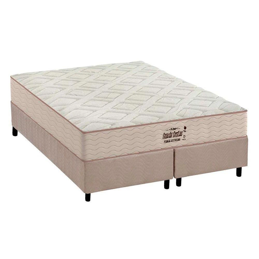 Conjunto Box Queen: Colchão Anatômico Probel Ag65 Force Extreme + Base Crc Suede Clean(158x198)