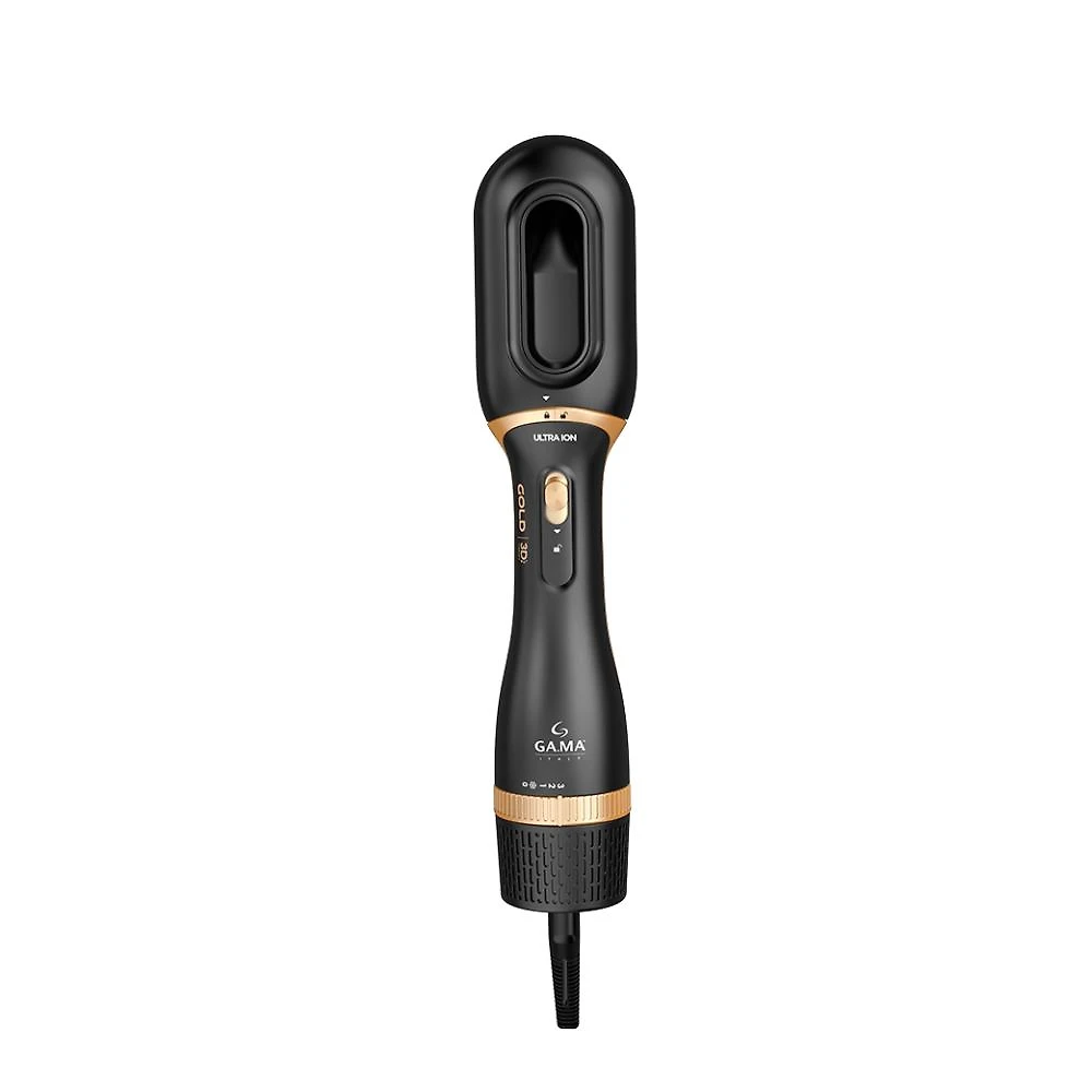 Escova secadora 2 cabeças gold ion argan 3d bivolt