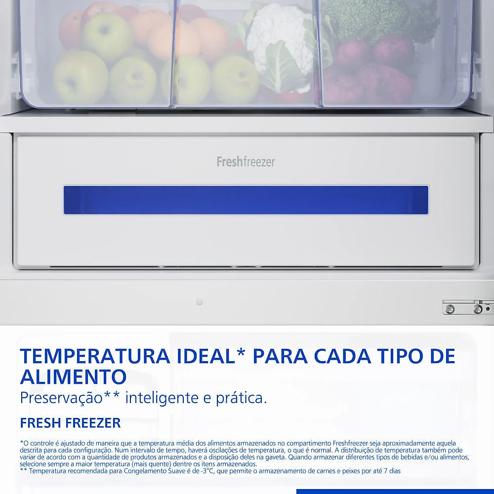 Geladeira Panasonic Frost Free 511L A Aço Escovado - NR-BB71PV7X NR-BB71PV7XA
