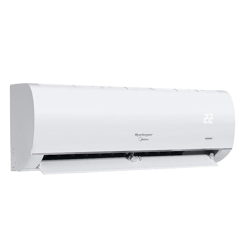 Ar-Condicionado Split Inverter 22000 BTUs Springer Midea Airvolution Connect High Wall Só Frio 42AFVCI22S5/38TVCI22S5 220V