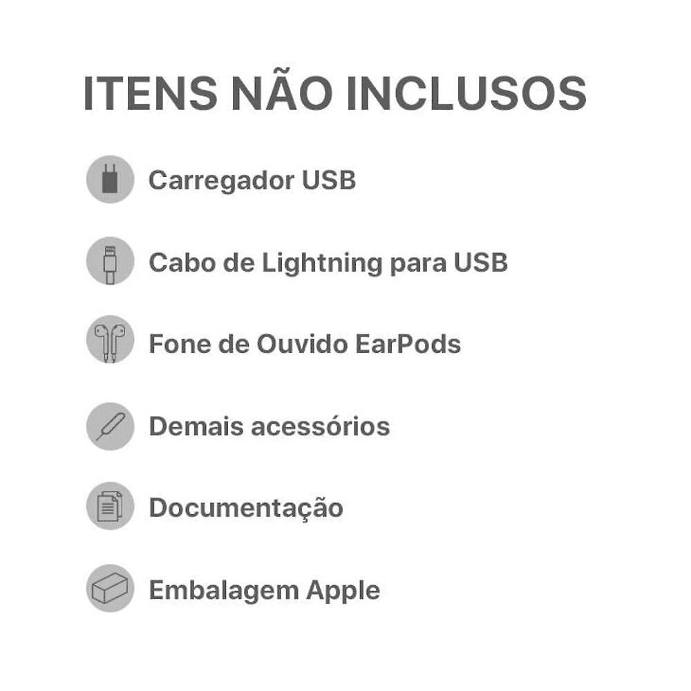 Miniatura Seminovo iPhone 13 128GB - Meia-noite - Condição Excelente