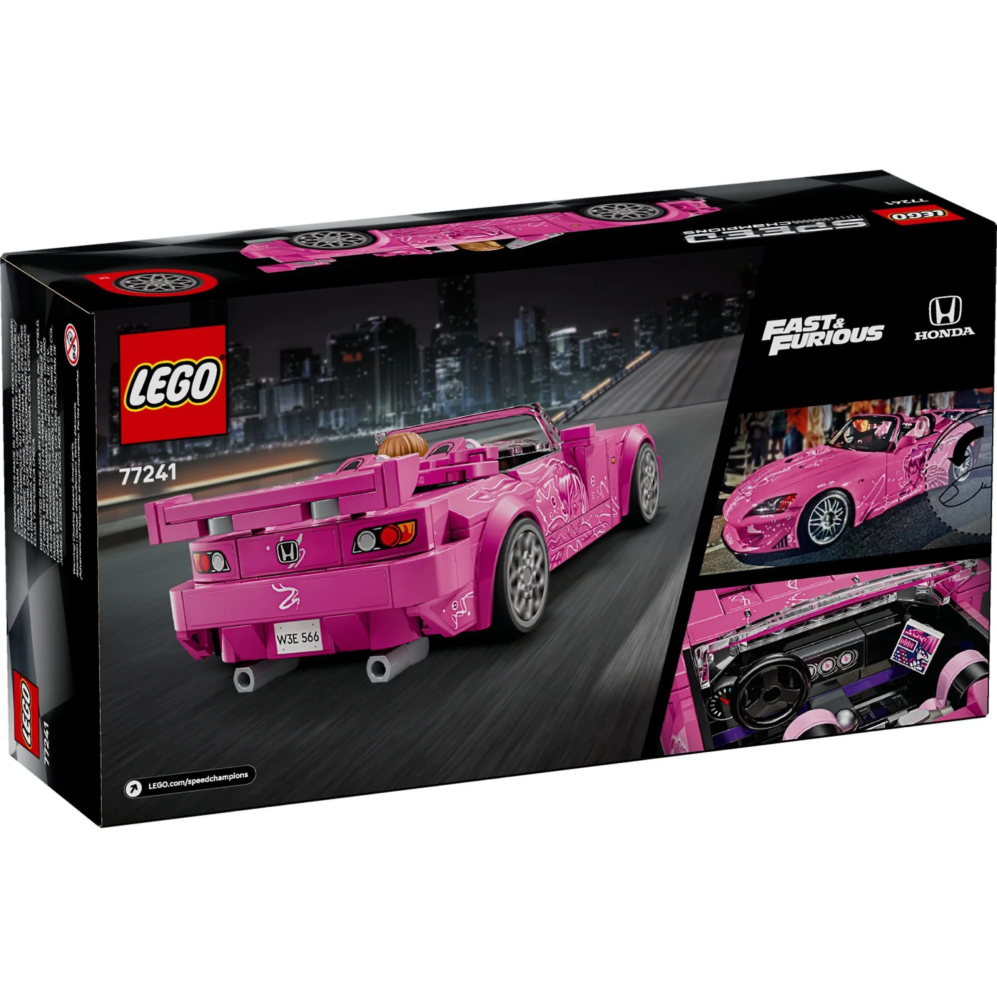 Miniatura LEGO® Speed Champions - Honda S2000 de Velozes e Furiosos