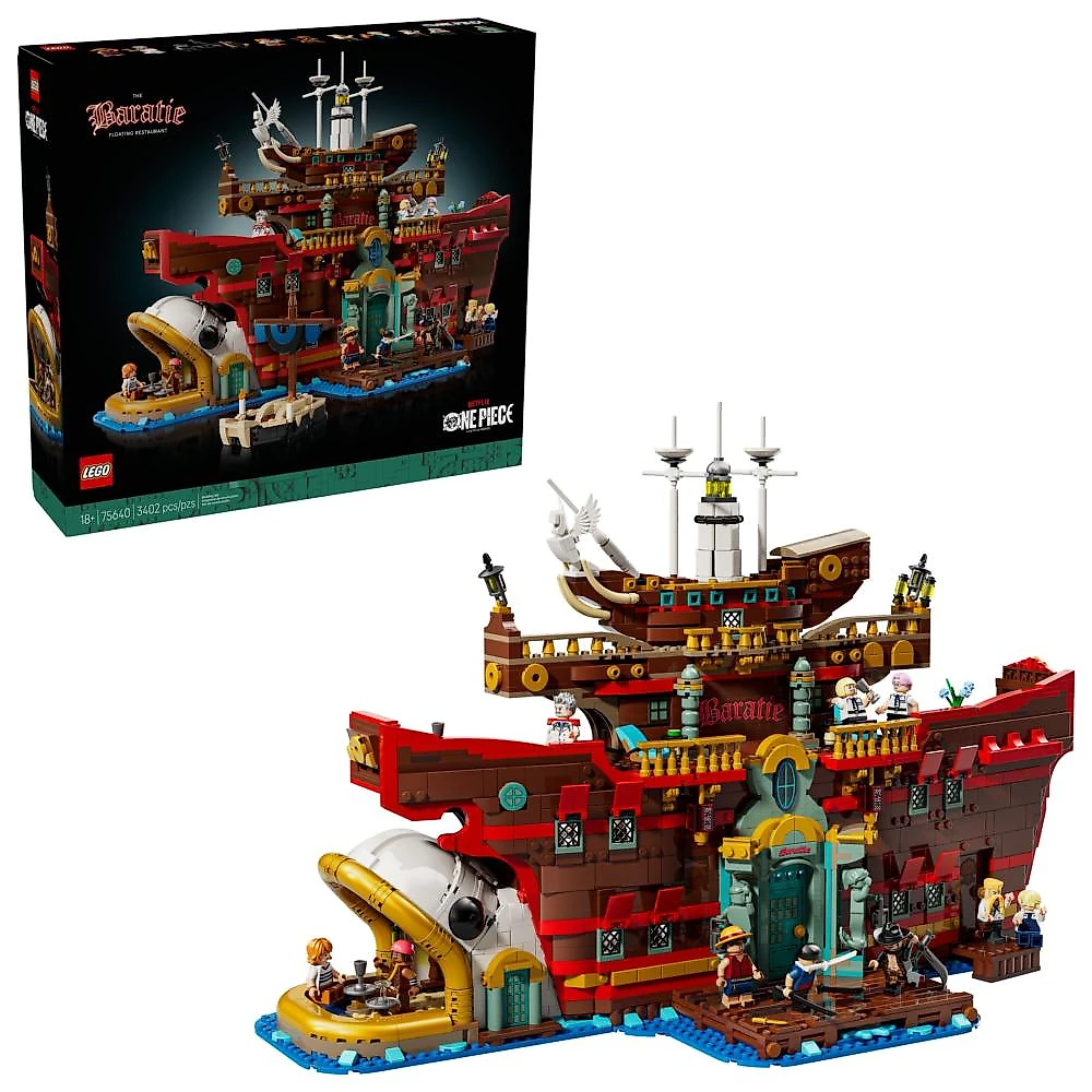 Lego® one piece - o restaurante flutuante baratie