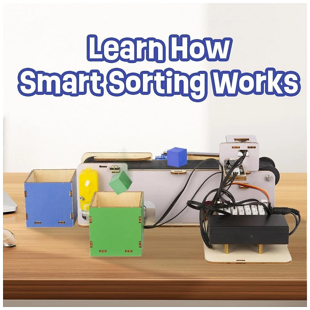 Kit ACEBOTT Iniciante 3em1 ESP32 IoT - Fábrica Inteligente para Programação e Educação STEAM para Adolescentes