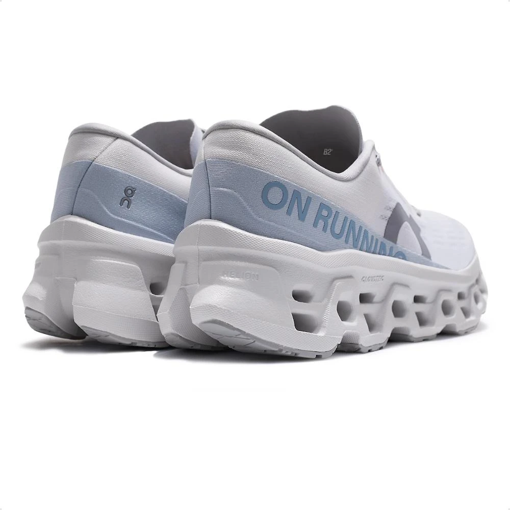 Miniatura Tênis On Running Cloudmonster 3 Feminino Branco / Cinza - 34
