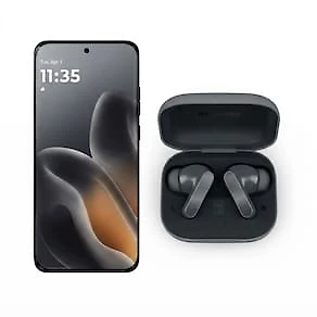 Kit Motorola Edge 70 Fusion 256GB 5G + Moto Buds Bass Bluetooth ANC 43H
