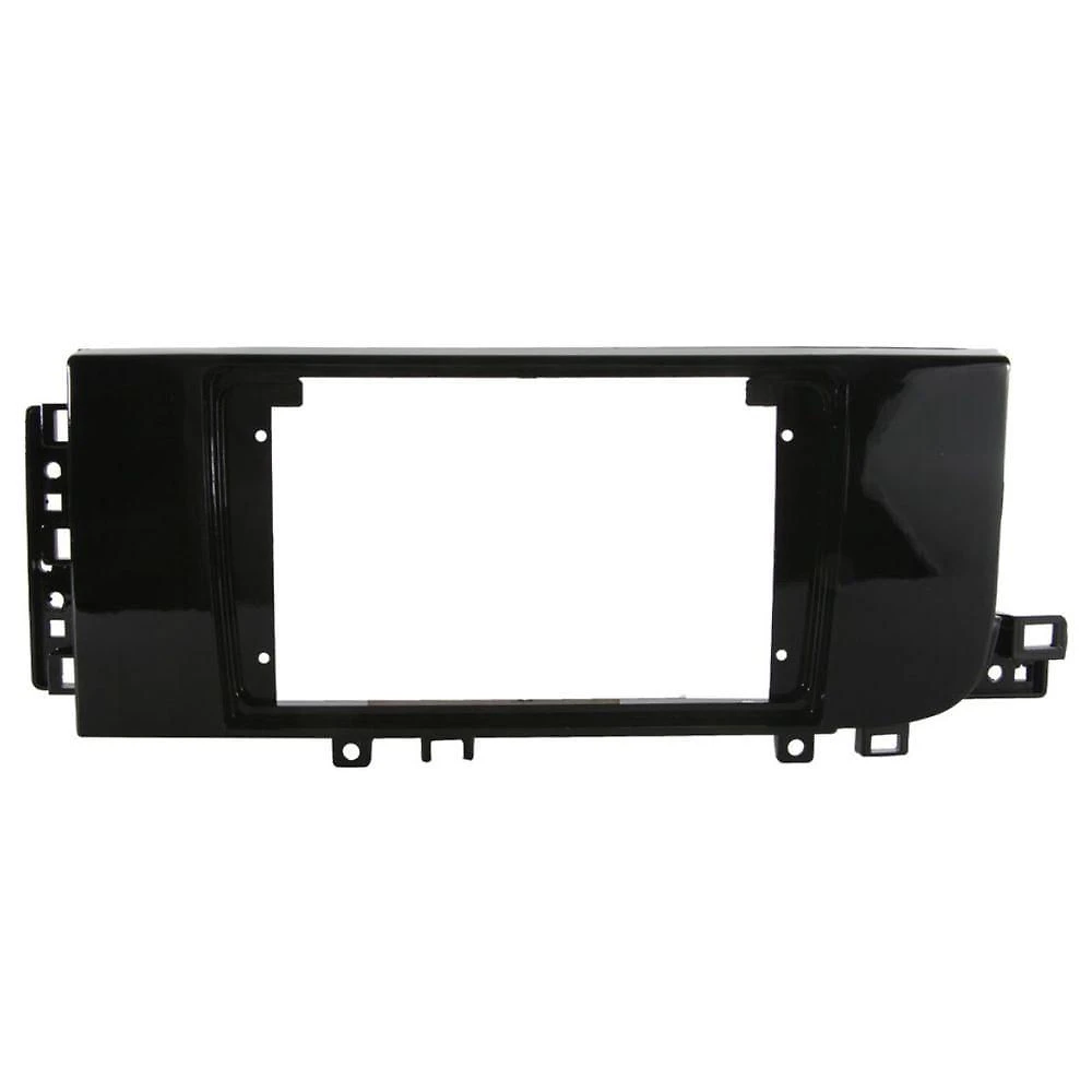 Moldura para Central Multimídia Creta 2026 9 Polegadas Black Piano Compatível com Hyundai Ludovico