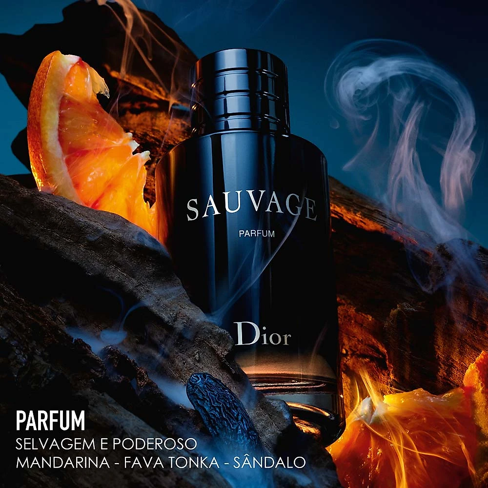 Refil Sauvage Dior Perfume Masculino Parfum 300ml