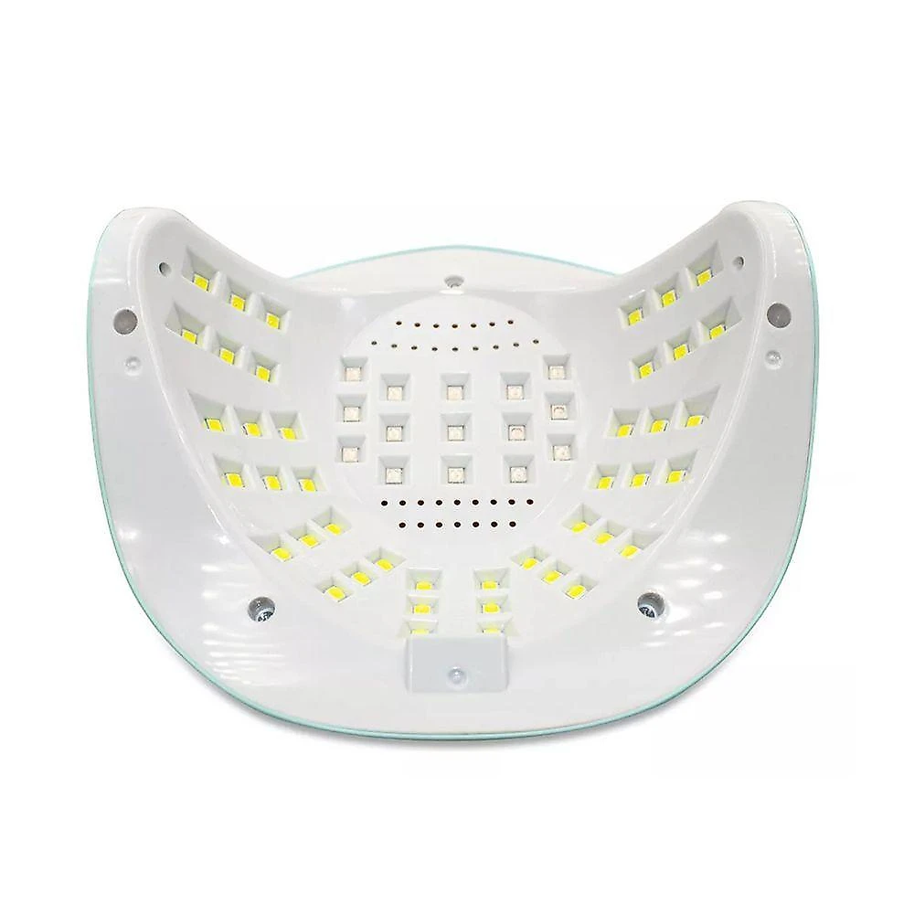Cabine Seca Esmalte Maquina Unha Gel Alongamento Sun S8 Verde água