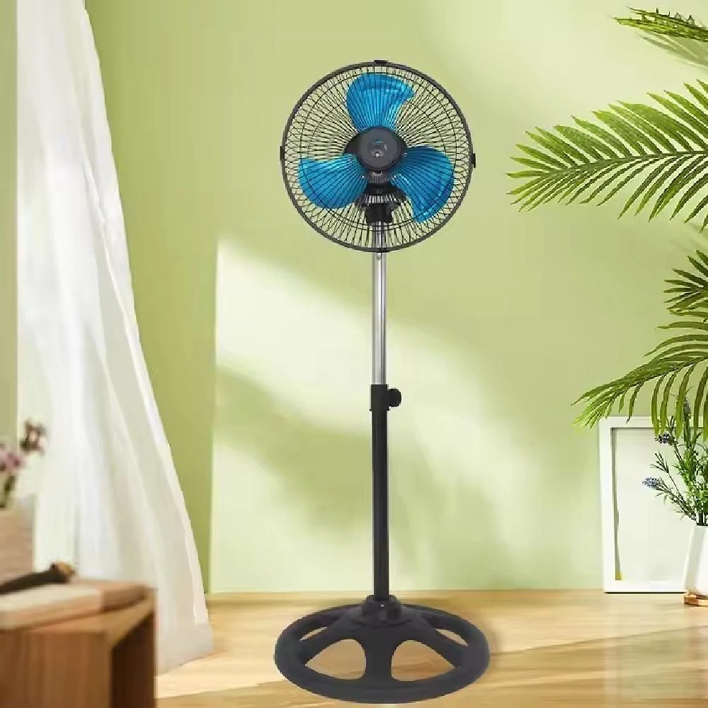 Miniatura Ventilador Coluna 220V De Chao Potente Profissional 3 Velocidades 45w Coluna Pedestal Giratorio 3 Velocidades Turbo Sile