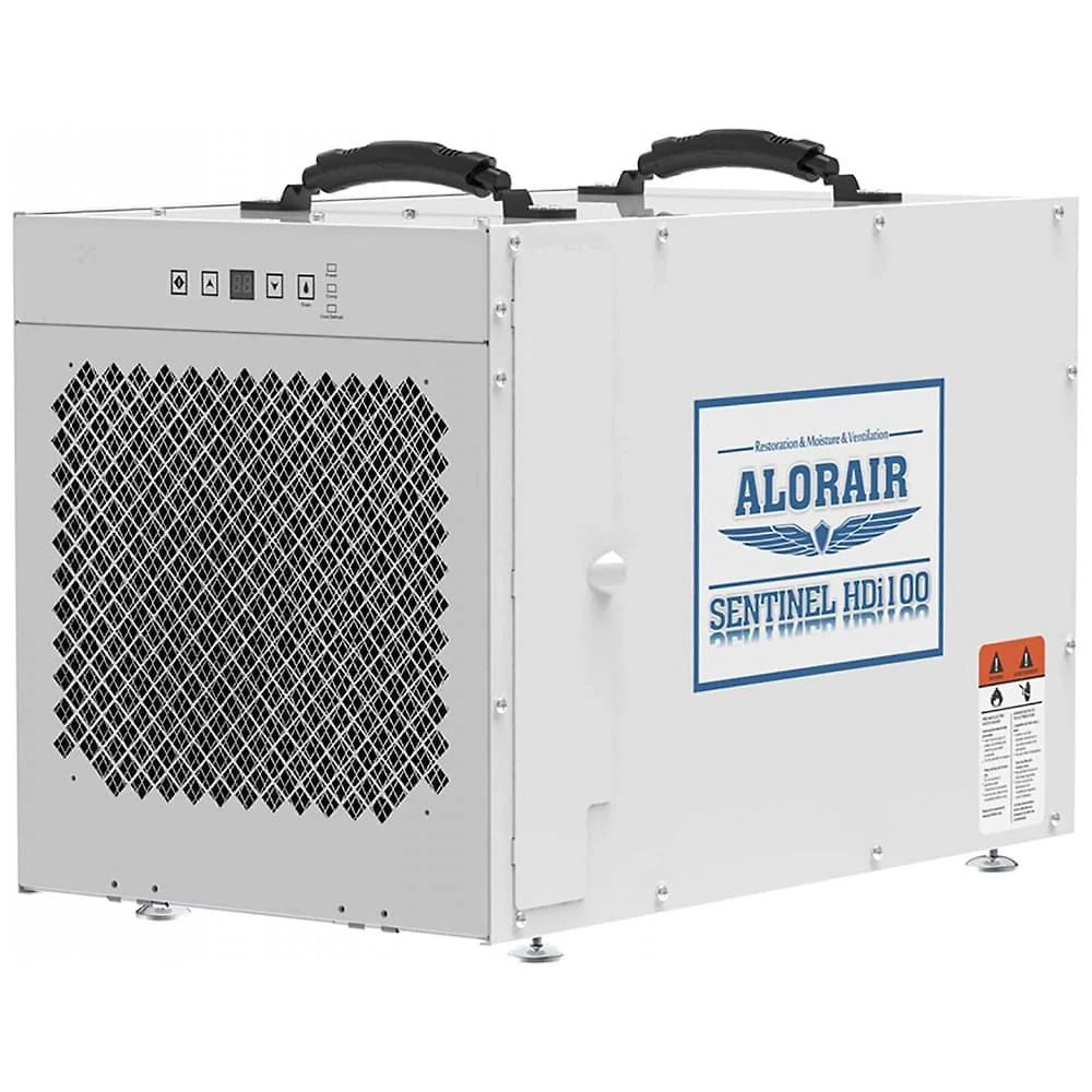 Desumidificador Comercial com Bomba de 104 Litros para Ambientes Amplos, ALORAIR Sentinel HDi100, Branco