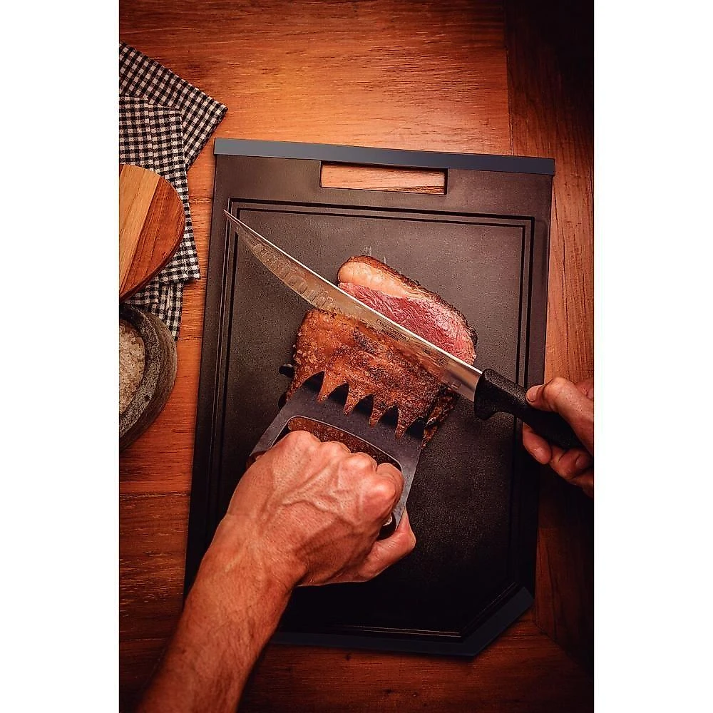 Tabua De Corte Tramontina Churrasco Black Preto