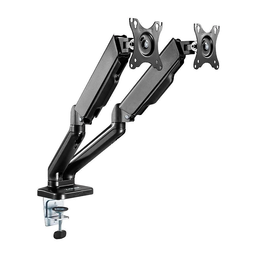 Suporte Articulado Para Dois Monitores 17" à 32" Fortrek FK441S, Com Pistão a Gás, Preto - 81032