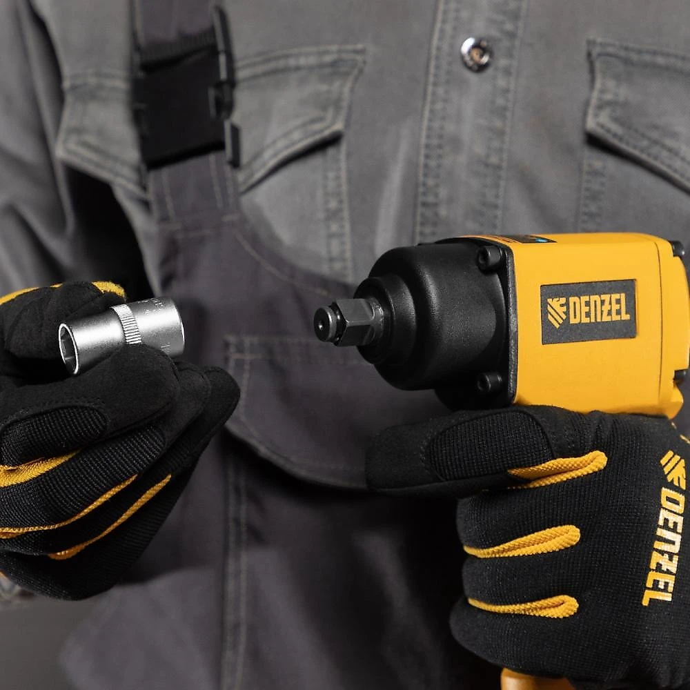 Chave de impacto pneumática 710nm 8500 rpm 1/2'' denzel