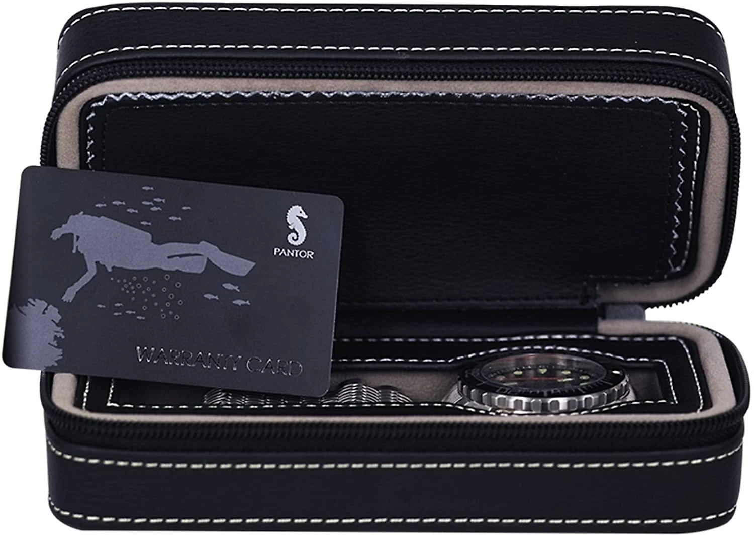 Pantor Seahorse Relógio Masculino Original Automático com H élio Válvula Rotativa